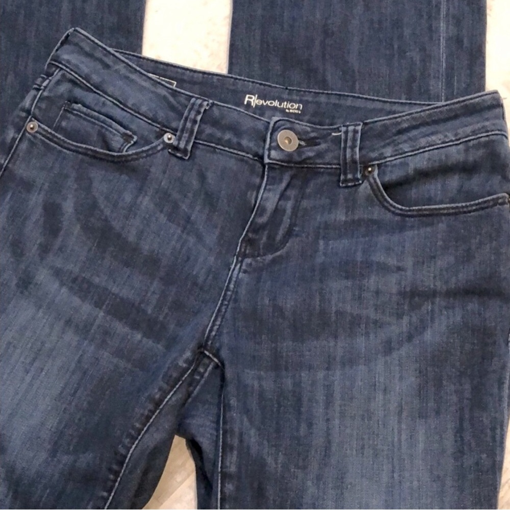 Ricki’s Revolution Claire Bootcut Blue Jeans, Size 27